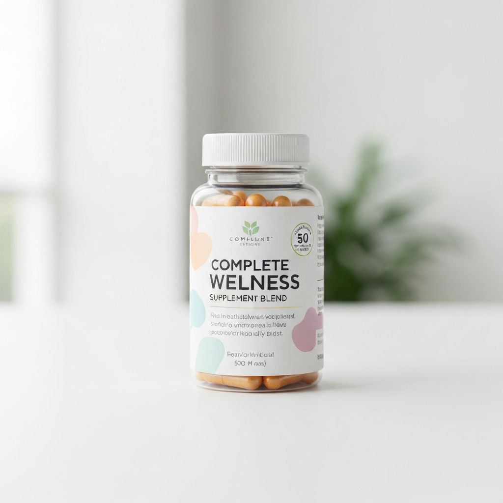 Complete wellness nutrition blend for men