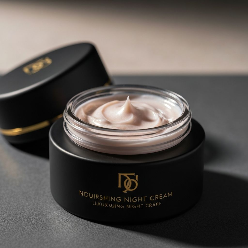 Nourishing night cream for daily skincare